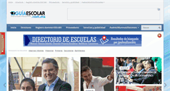 Desktop Screenshot of guiaescolar.mx